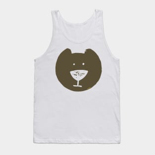 Martini-nose Bear Tank Top